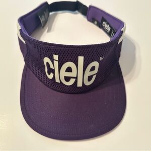 Cielo Purple Visor Hat
